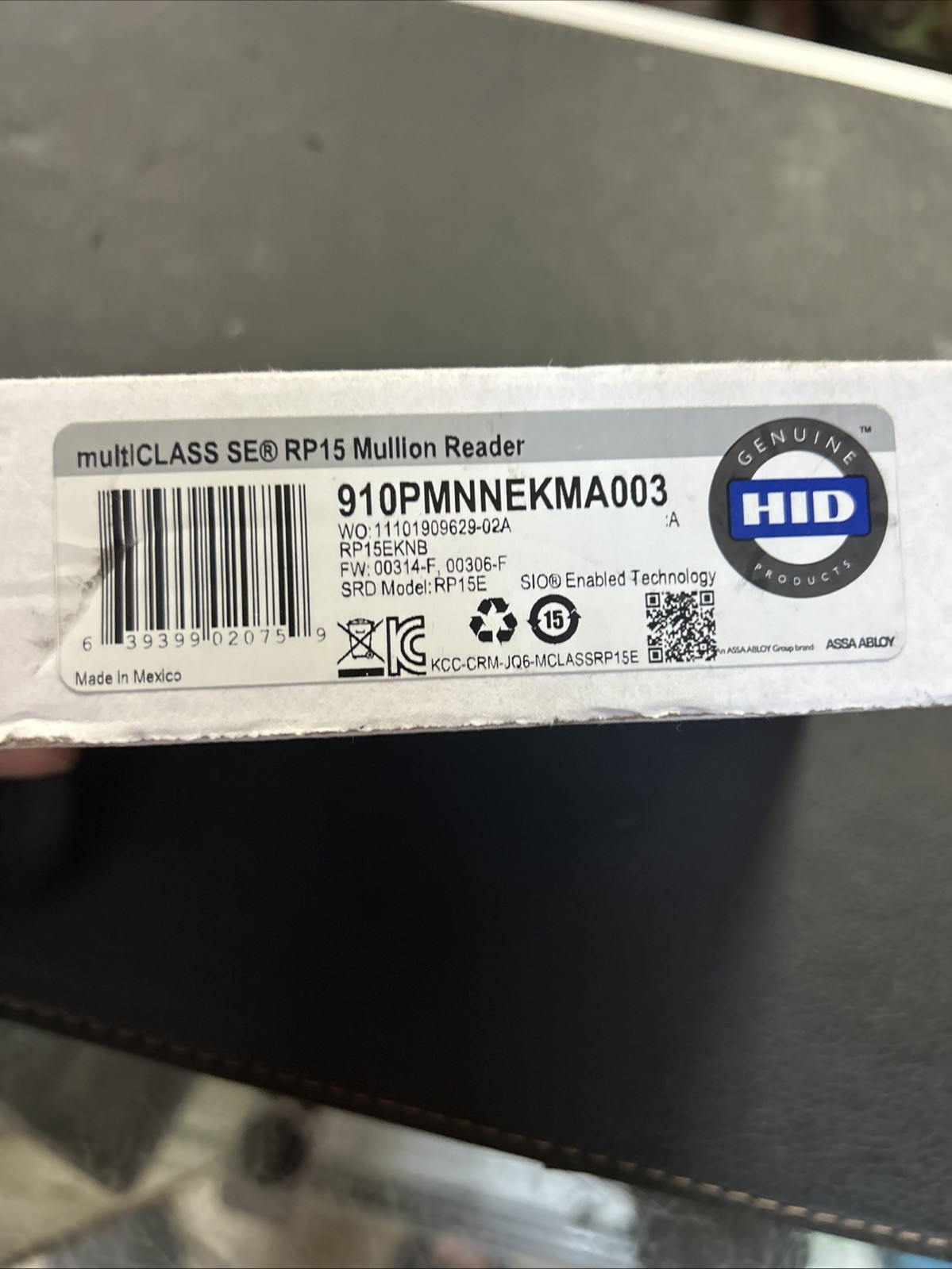 Used HID 5395CK100 Prox ThinLine II Wall CARD READER