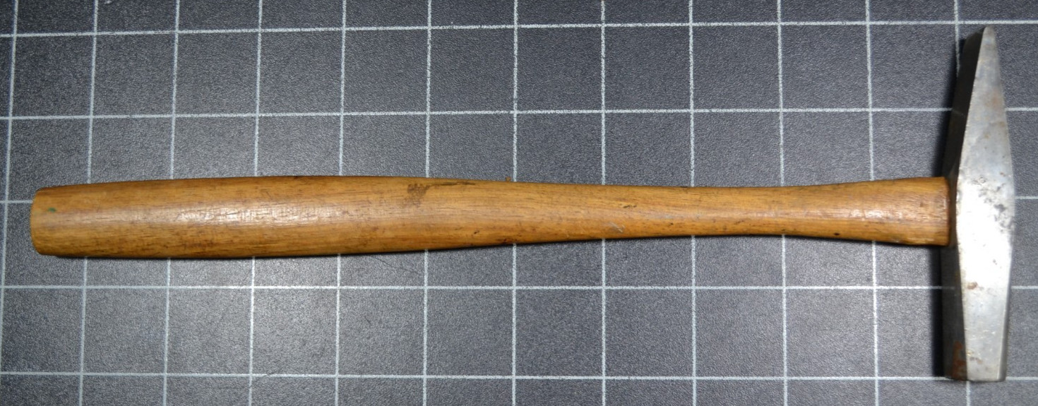 MORTON & WHITING - PLYMOUTH, MA - 1870-1873 - RIVETING HAMMER - RARE MAKER