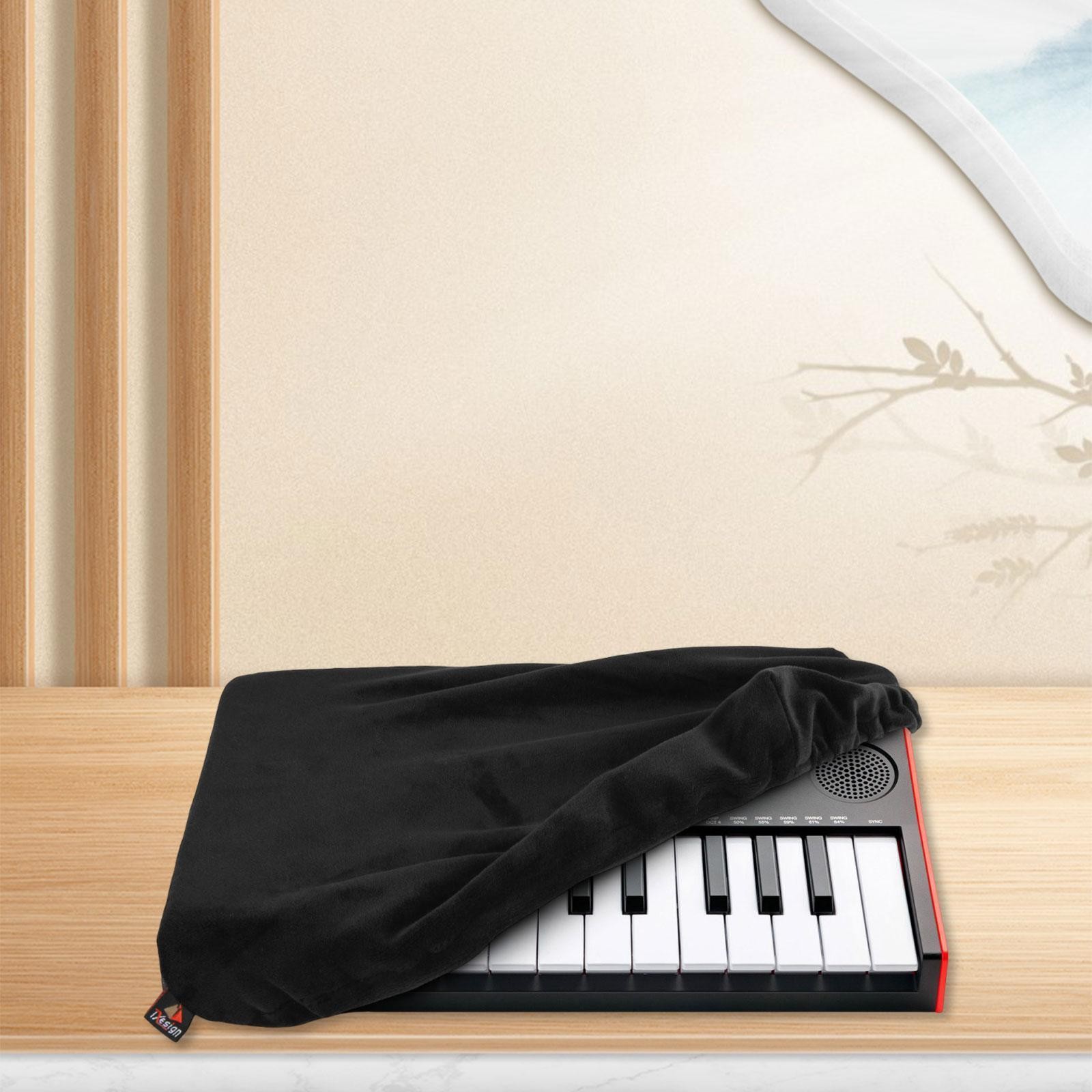Mixer Dust Cover Home Studio with Elastic Drawstring Soft Keyboard Dust Cover