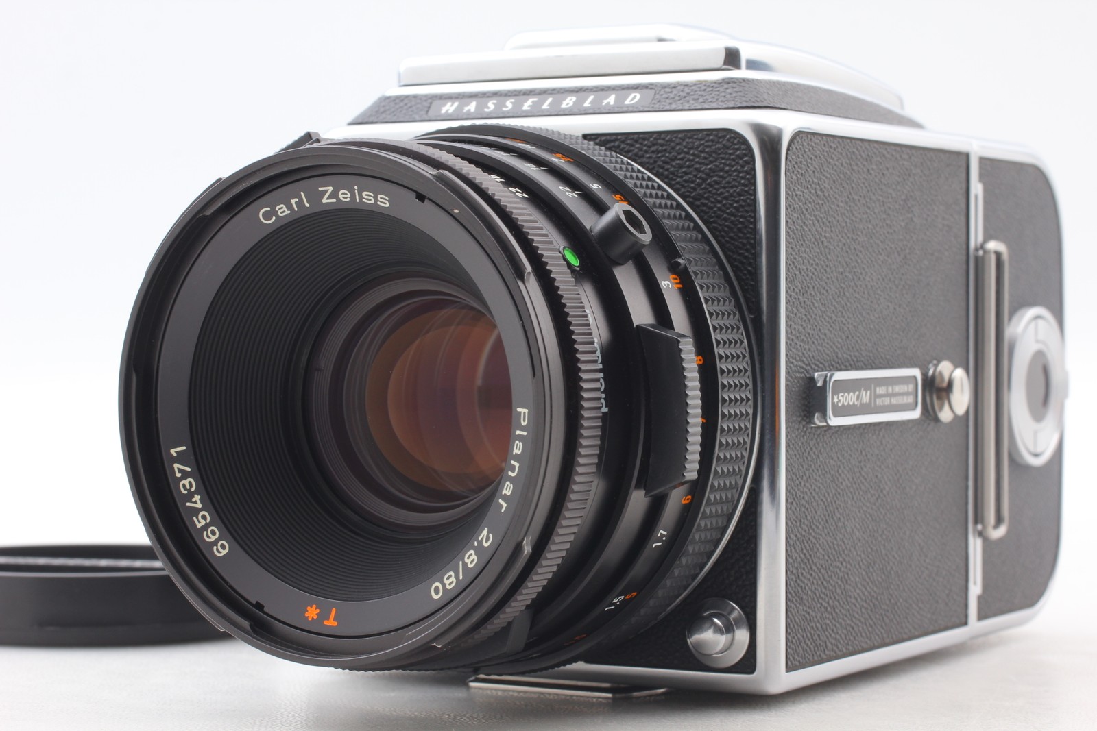 [Near MINT] Hasselblad 500 CM C/M Film Camera 80mm f2.8 CF Lens A12 II JAPAN