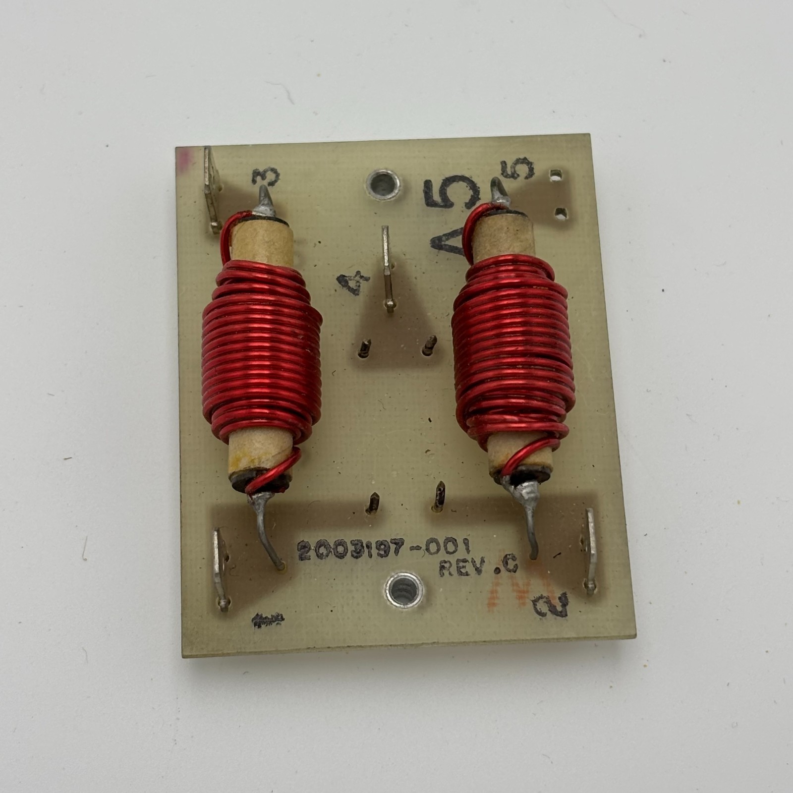 Vintage Inductor/Coil PCB Board 2003196-001 REV Ham Radio Guaranteed