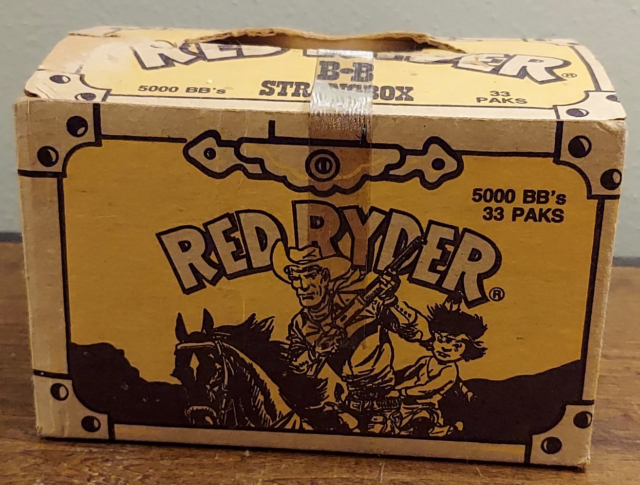 Vintage 1987 Daisy Red Ryder BB Strongbox 5000 BB's 27 Paks Quick Silver