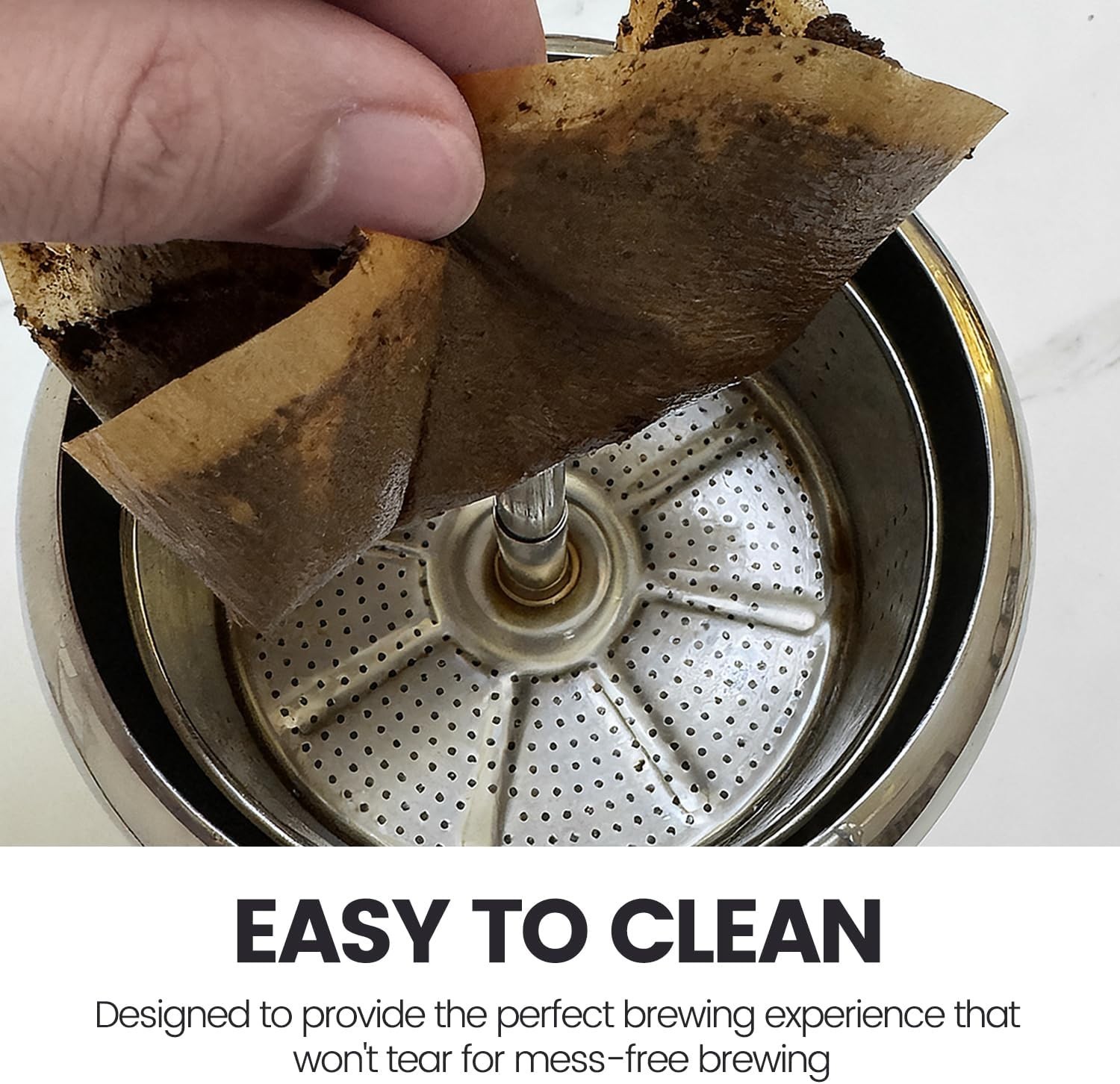 Coffee Filters Compatible with Farberware Coffee Percolator, 150 Pcs Perforated
