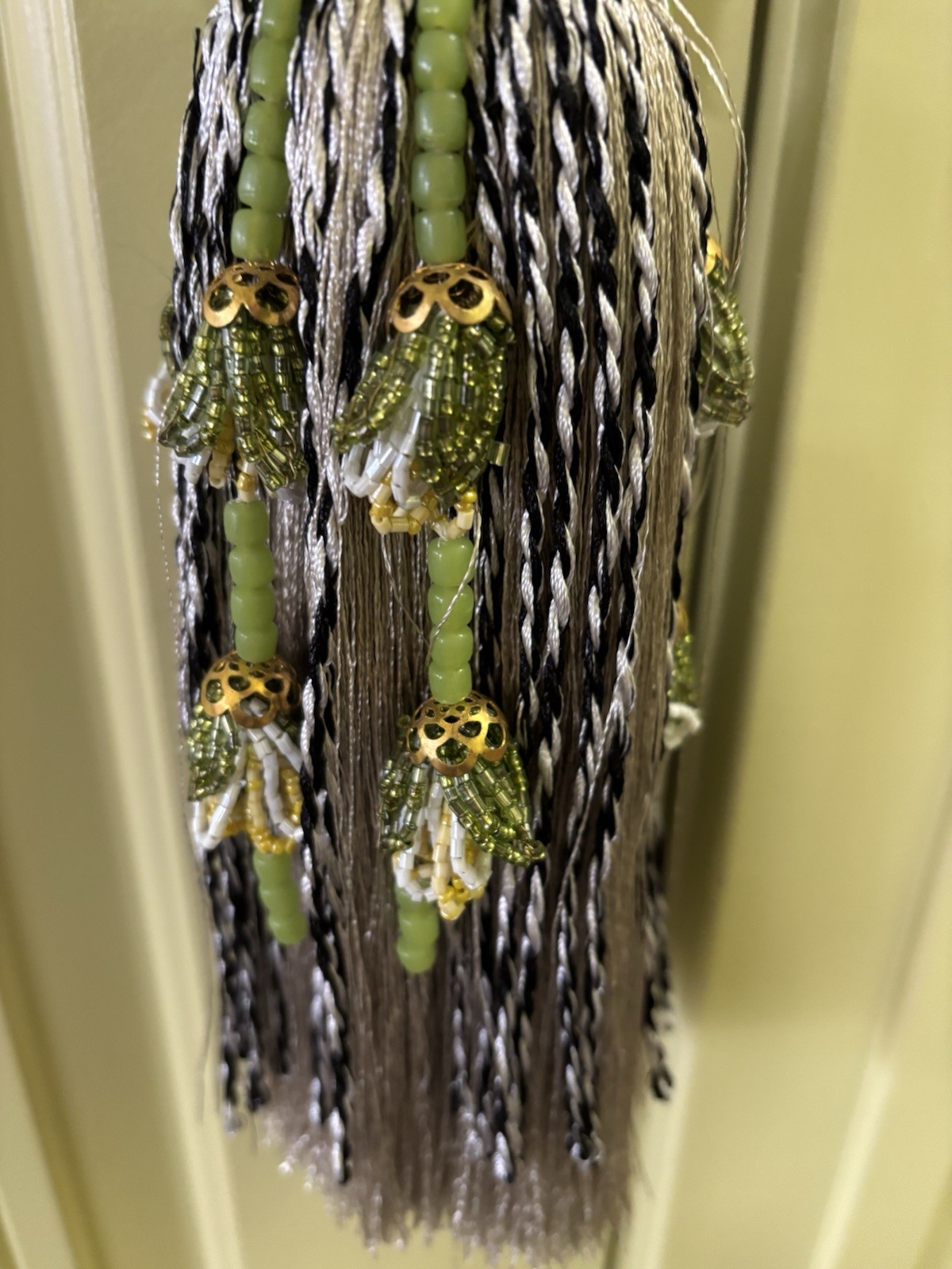 Mackenzie Childs Lily Pond Tassel Rare!