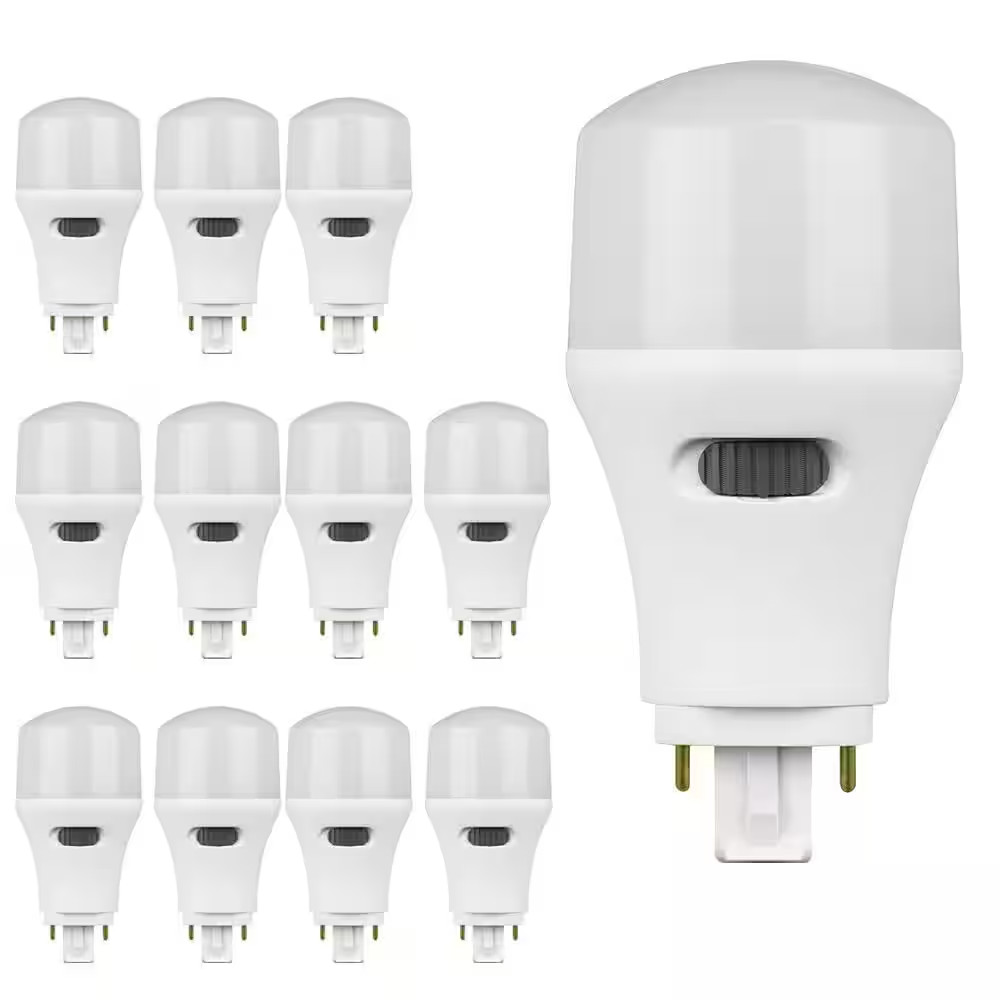 13W/18W/26W Equivalent PL Vertical 4-Pin Universal Base G24Q/GX24Q-1/-2/-3 with
