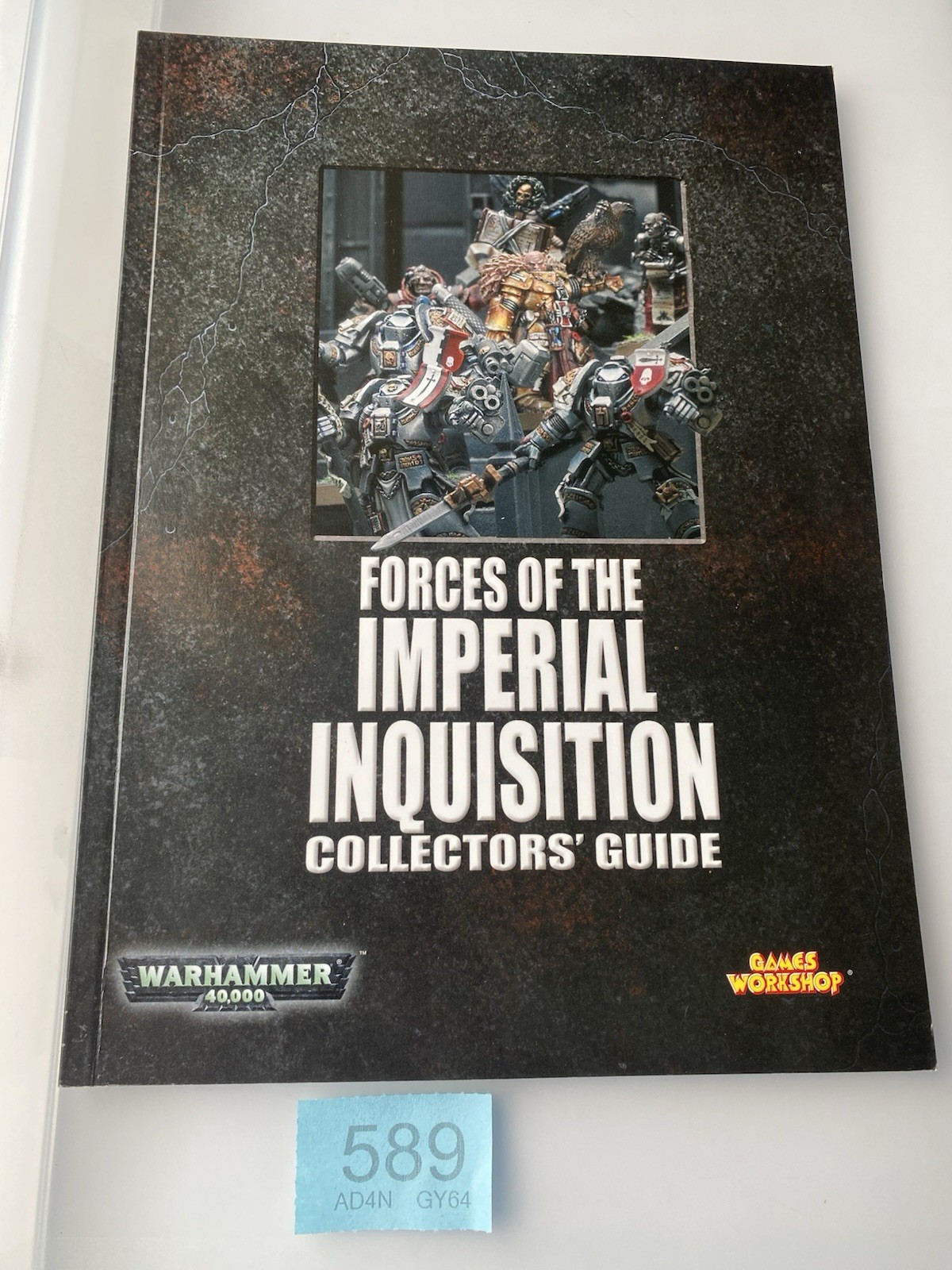 40k Forces Of The Imperial Inquisition Collector’s Guide, OOP Book V. Good Cond.