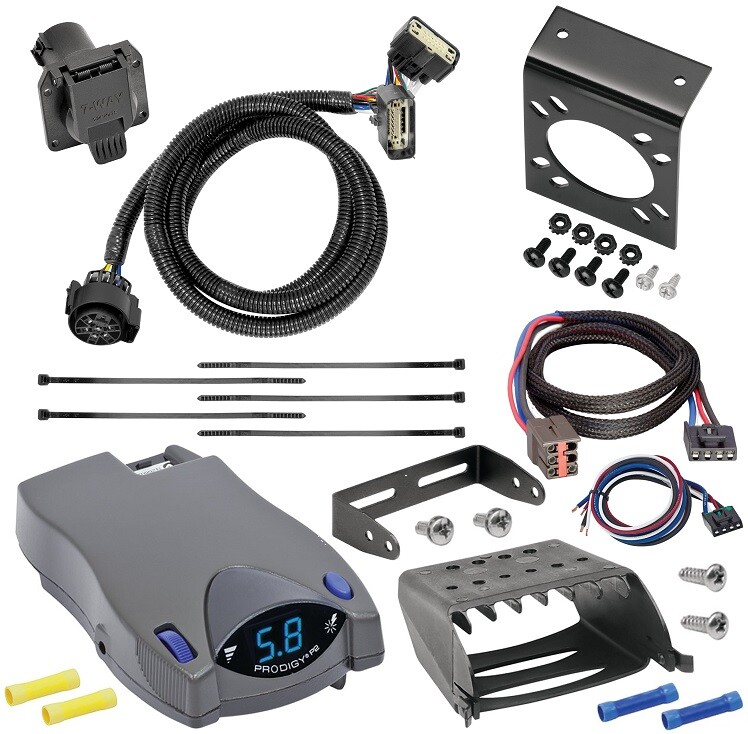 Tekonsha Prodigy P2 Brake Control For 11-19 Explorer w 7-Way RV Wiring + Bracket