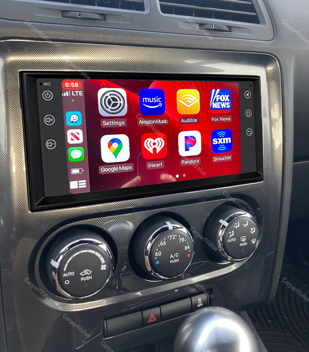 CarPlay For 2008 2009 2010 2011 2012-2014 Dodge Challenger Radio Stereo +Camera