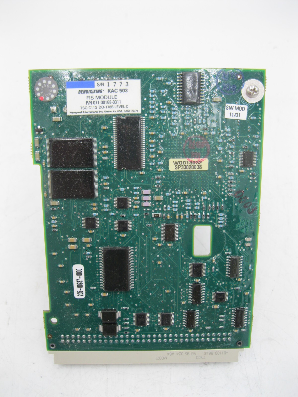 BENDIX KING KAC 503 FIS MODULE PN: 071-00168-0311