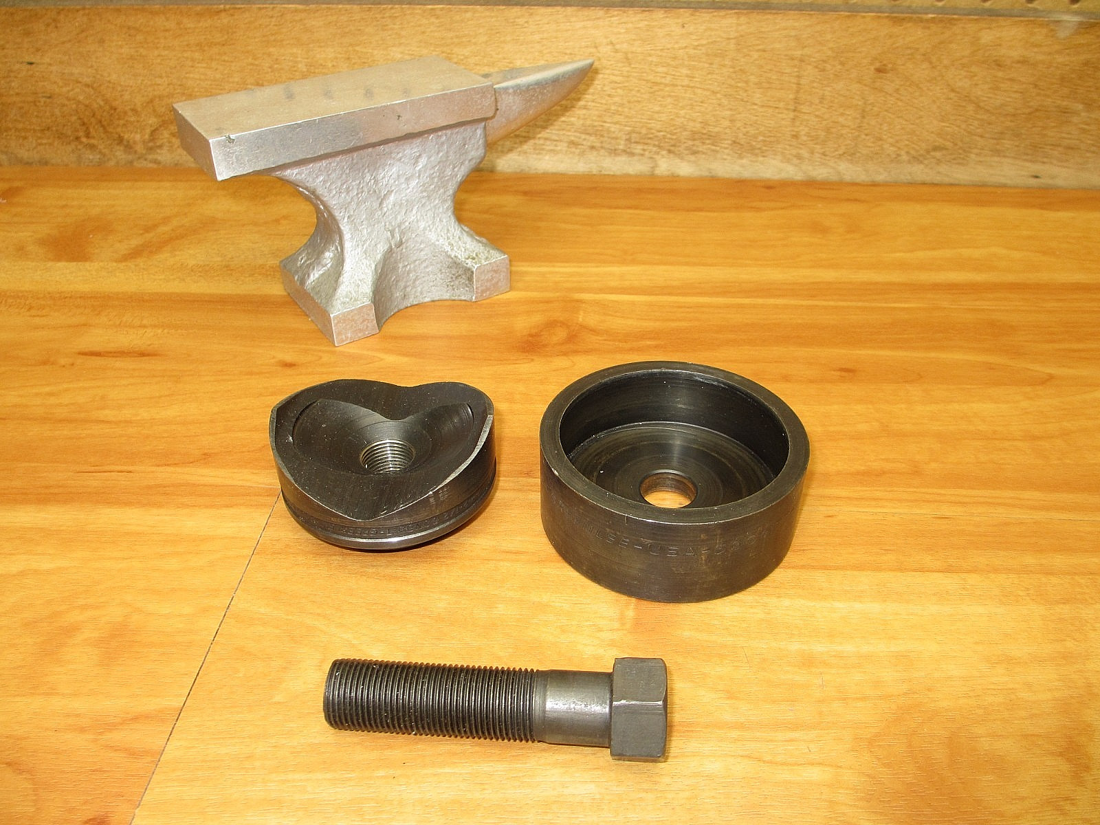 Greenlee 2-1/2" Conduit Knockout Punch Set *USED* 500-4175, 500-4177, 500-4041