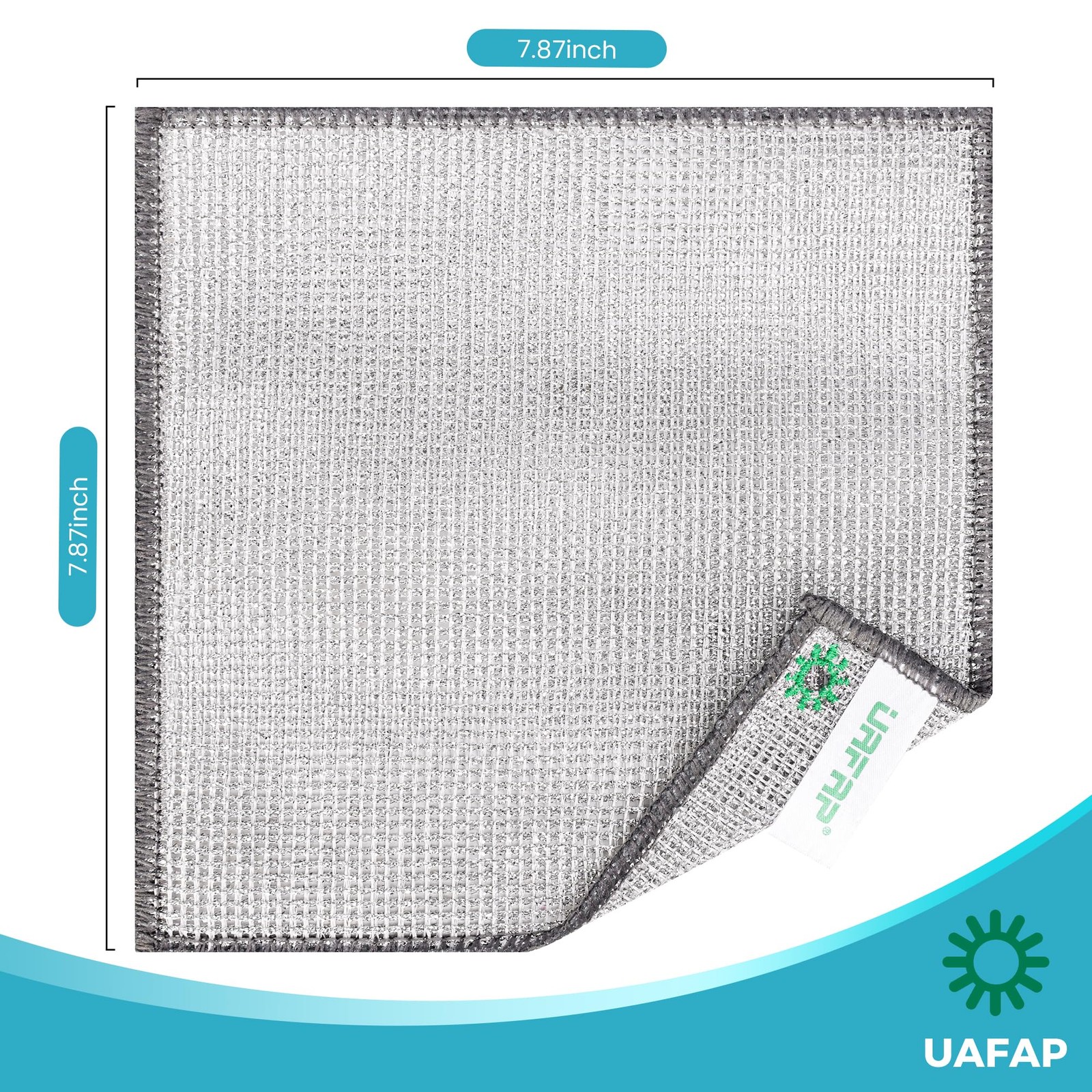 UAFAP 12 PCS Non Scratch Wire Dishcloth, Cleans Fast Without Scratching, Stan...