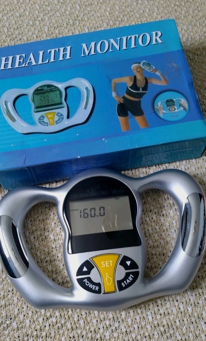NEW Fat Loss Analyzer Monitor Body Logic Bodyfat Fitness Weight Loss Tracking