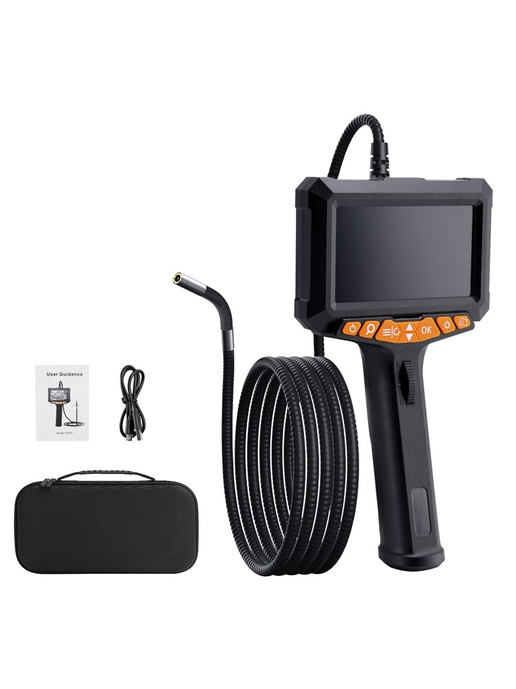 360°Two-Way Articulating Borescope Industrial Endoscope Inspection Camera