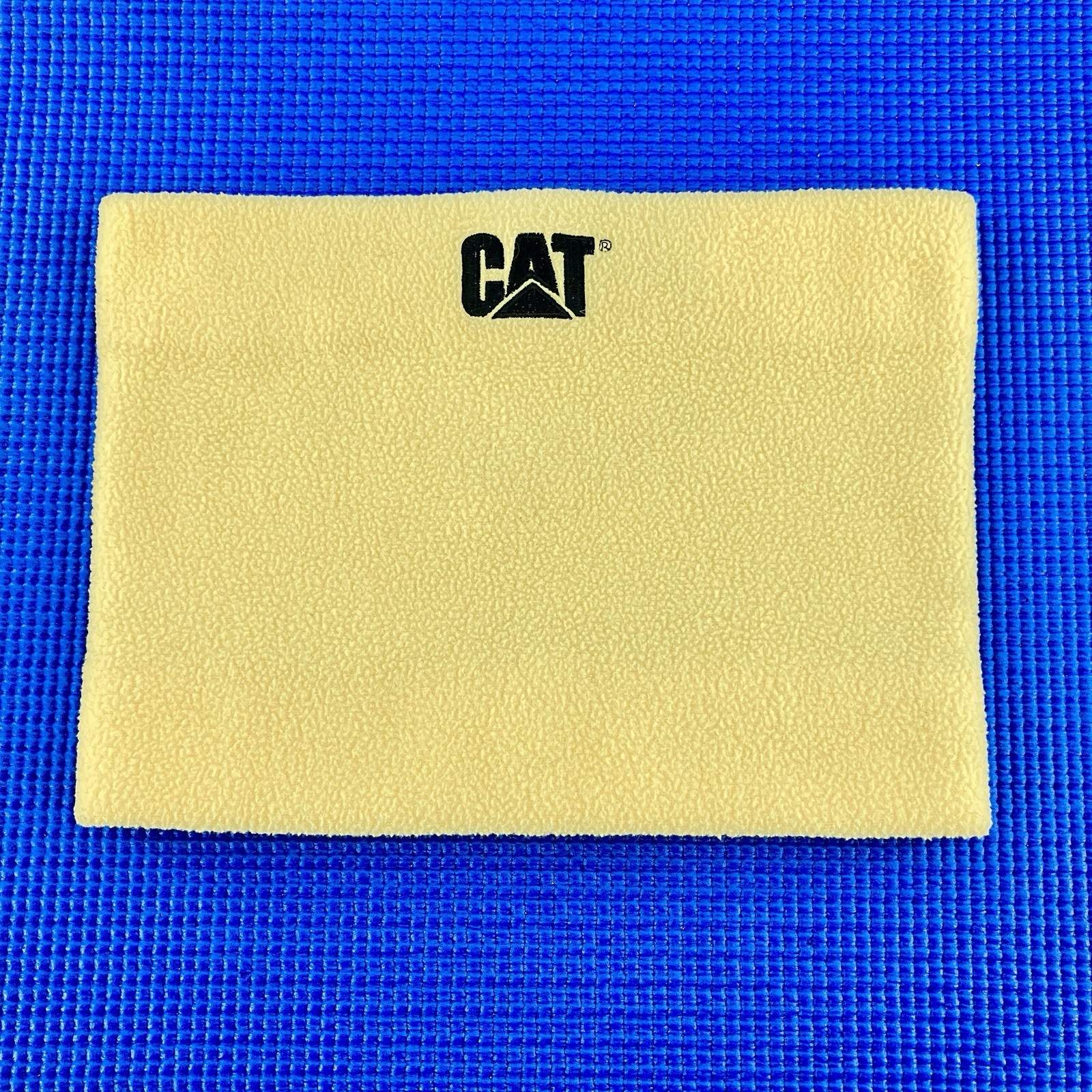 Caterpillar CAT Fleece Neck Warmer Adult Unisex Size Men's / Women's OSFA Yellow