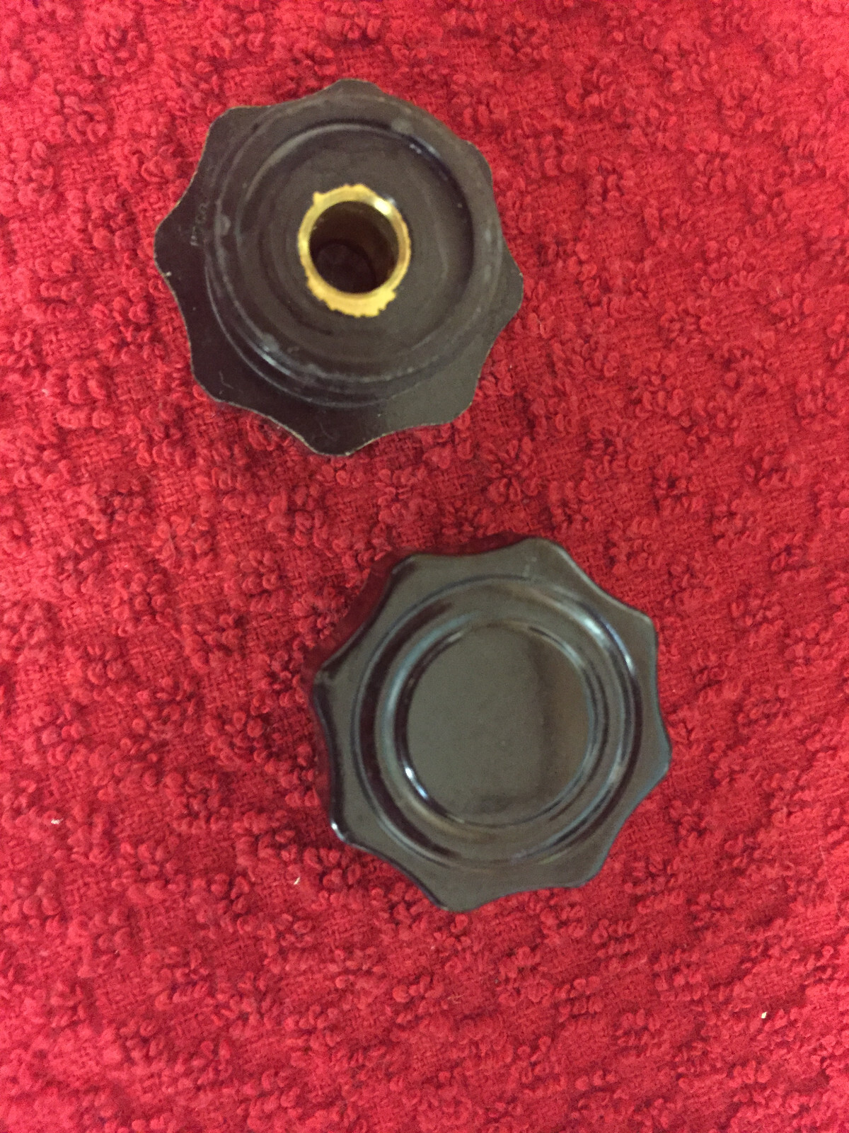 WA-4100 WALDOM KNOBS 1/8" Fluted Dial KnobS 2PCS