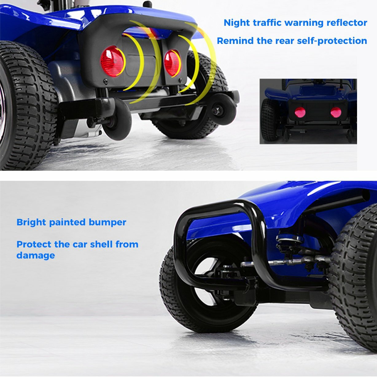 4 Wheels Mobility Scooter Power Heavy Duty Electric Wheelchairs For All Terrain
