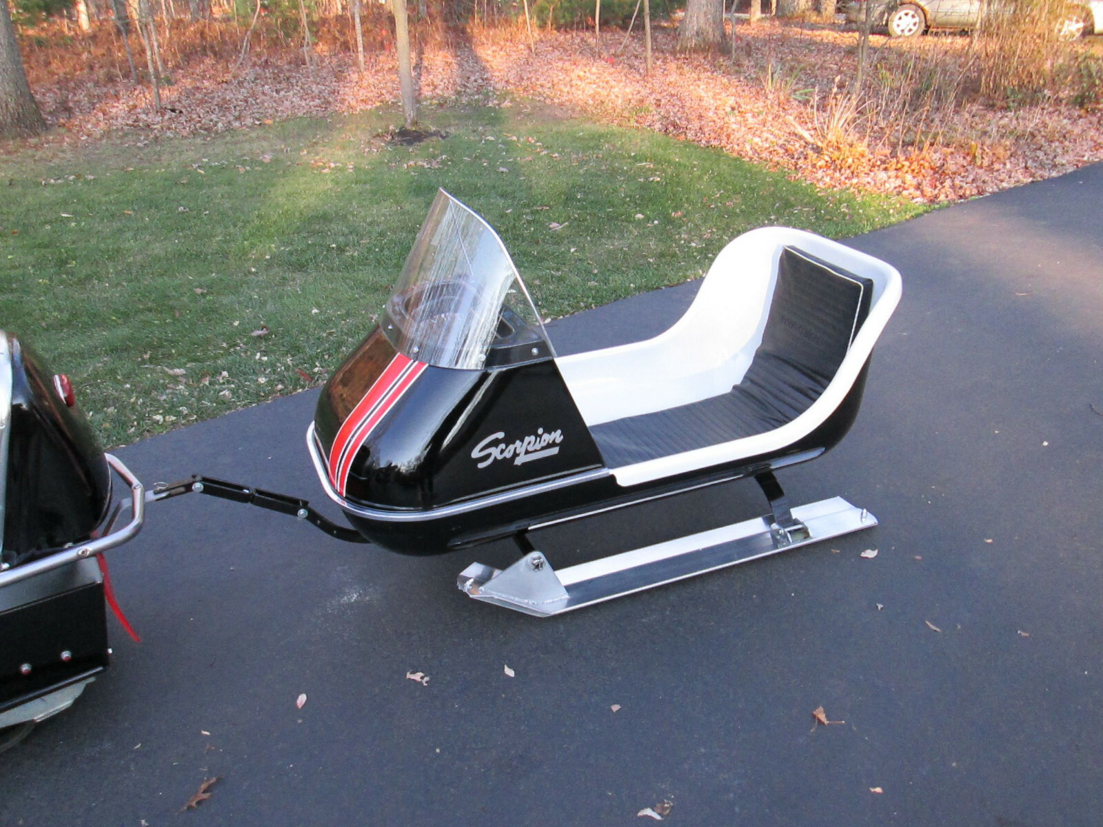 Windshield Sno Cruiser Kutter Cutter Smoked One Seat Sleigh