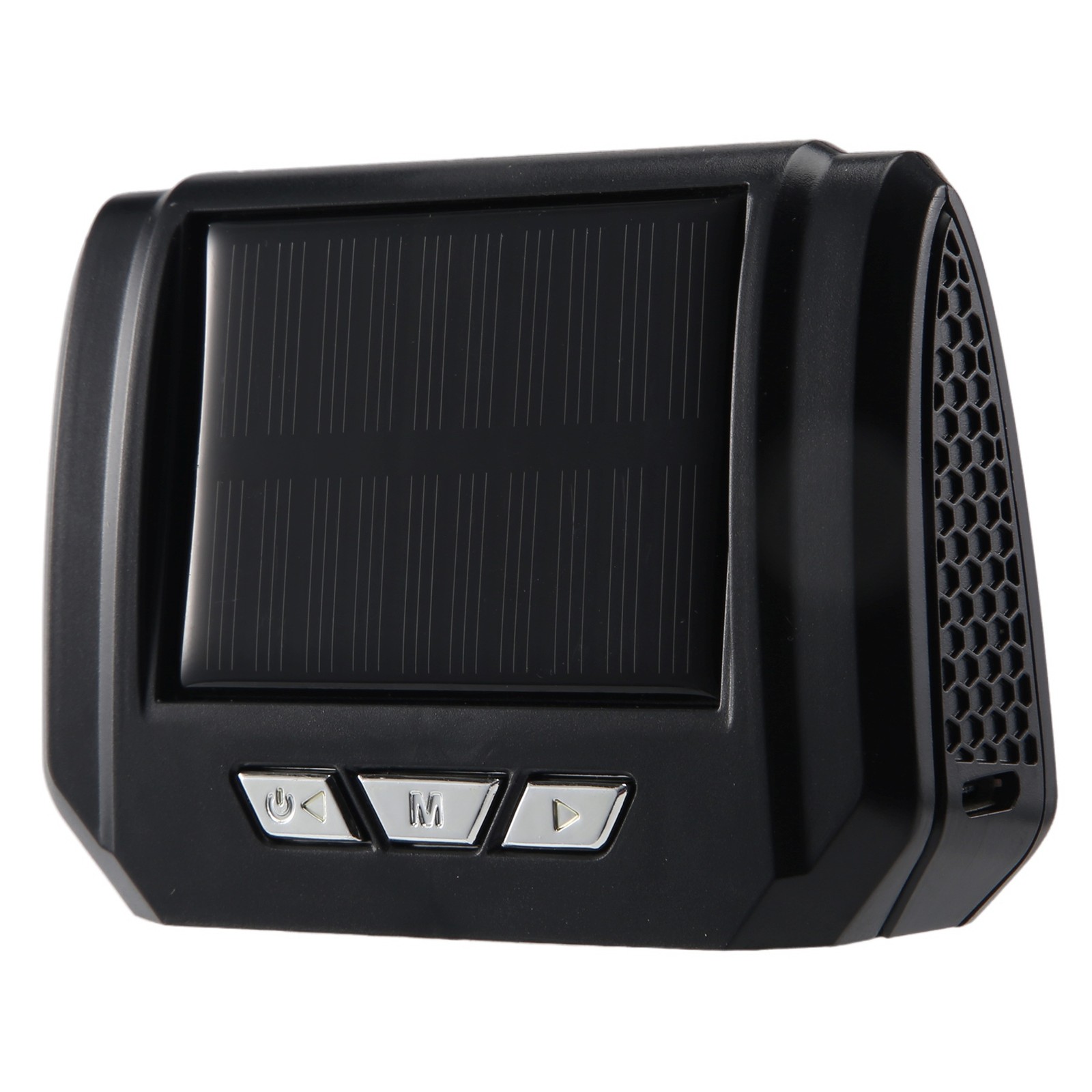 Car Solar Digital Clock with LCD Time Date In-Car Temperature Display for1995