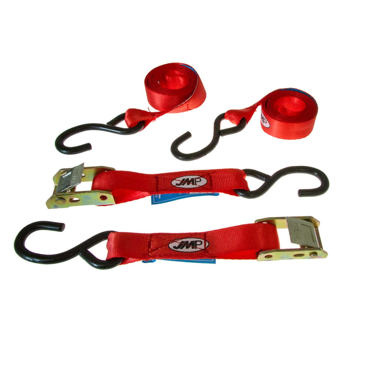 ANCHOR BELTS KIT WITH FIXING BLOCK AND HOOK S 25 MM /2 MT RED