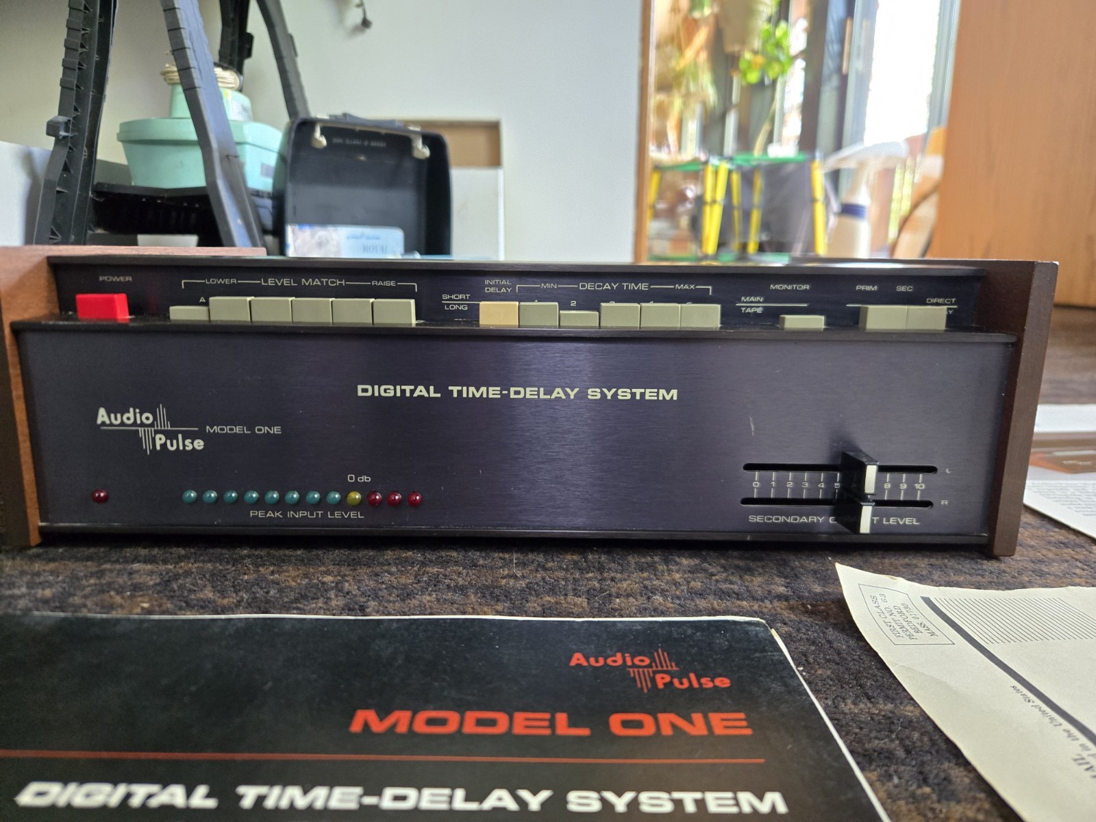 Audio Pulse Model One Digital Time Delay System Vintage 1970s