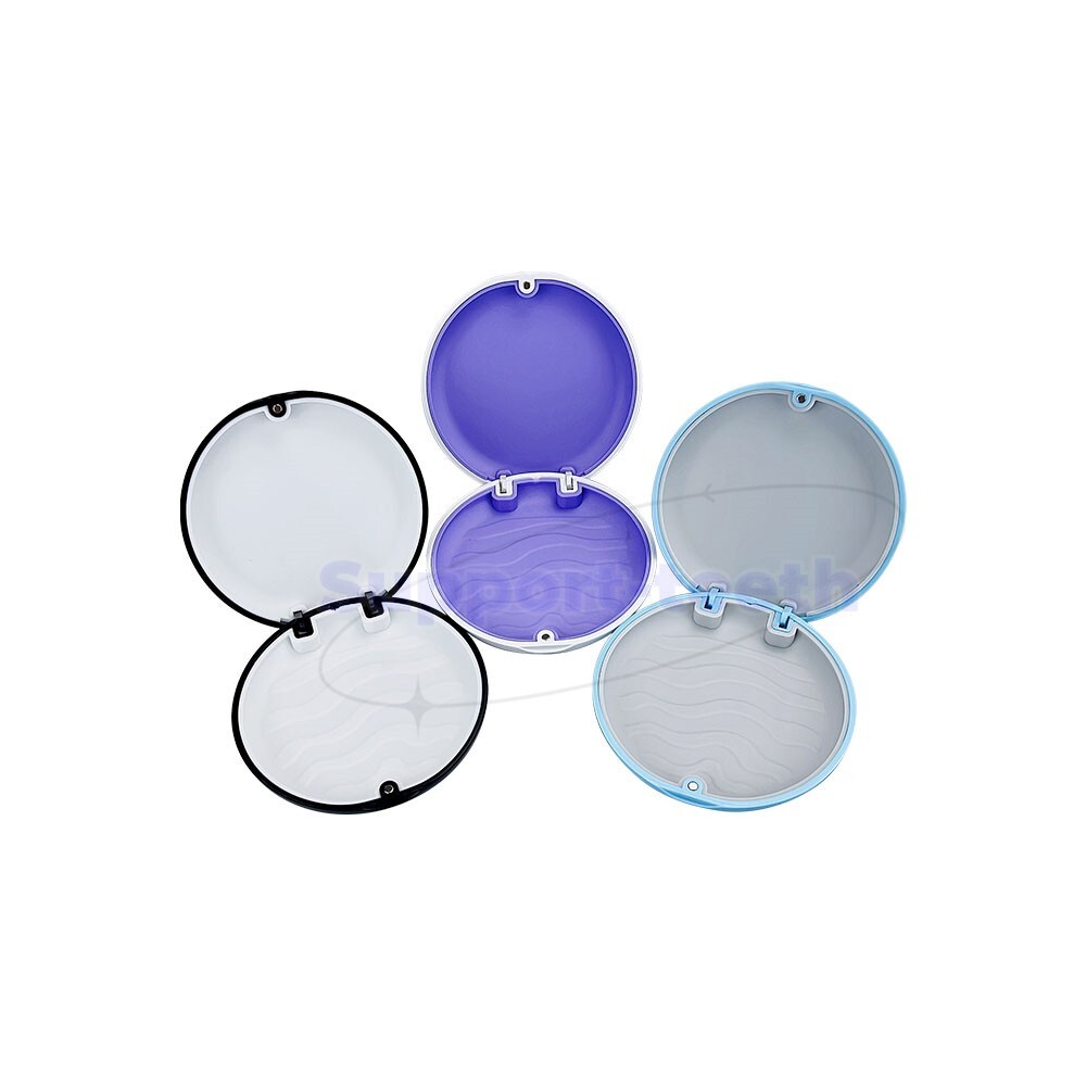 Dental Retainer Box Orthodontic Denture Storage Container Mouth Guard Organizer