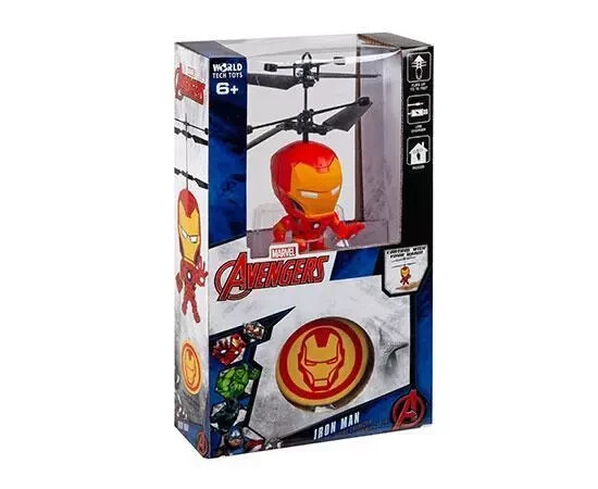 Marvel Iron Man Flying UFO Figure Full Body 3.5" Drone Helicopter Avengers