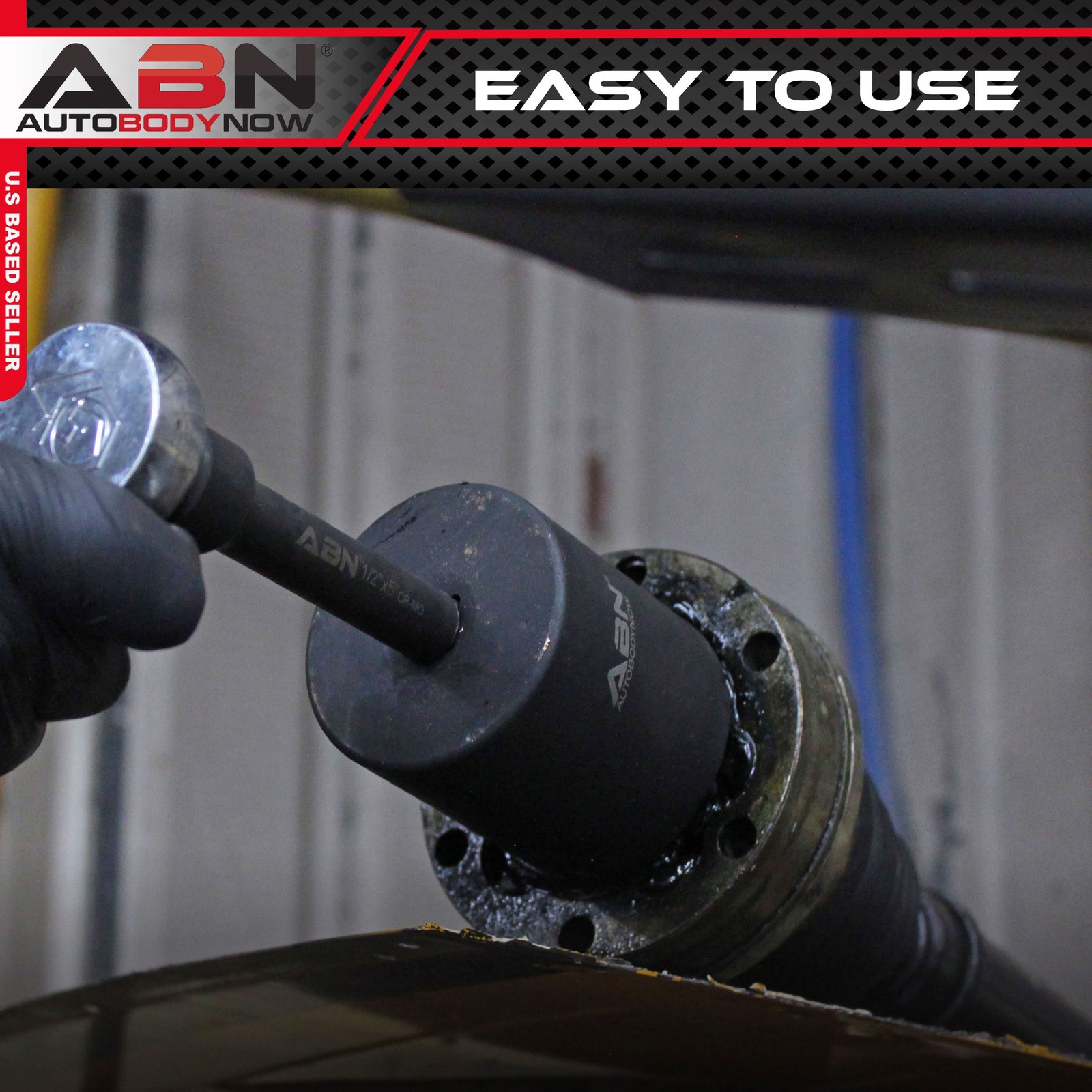 ABN | 4WD Spindle Socket Hub Socket Hub Nut Socket w/ 4 Outer – 1/2 to 3/4 Ton