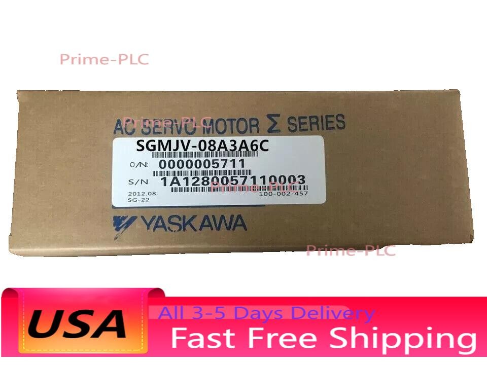 SGMJV-08A3A6C New Yaskawa Servo Motor New IN STOK ship by UPS