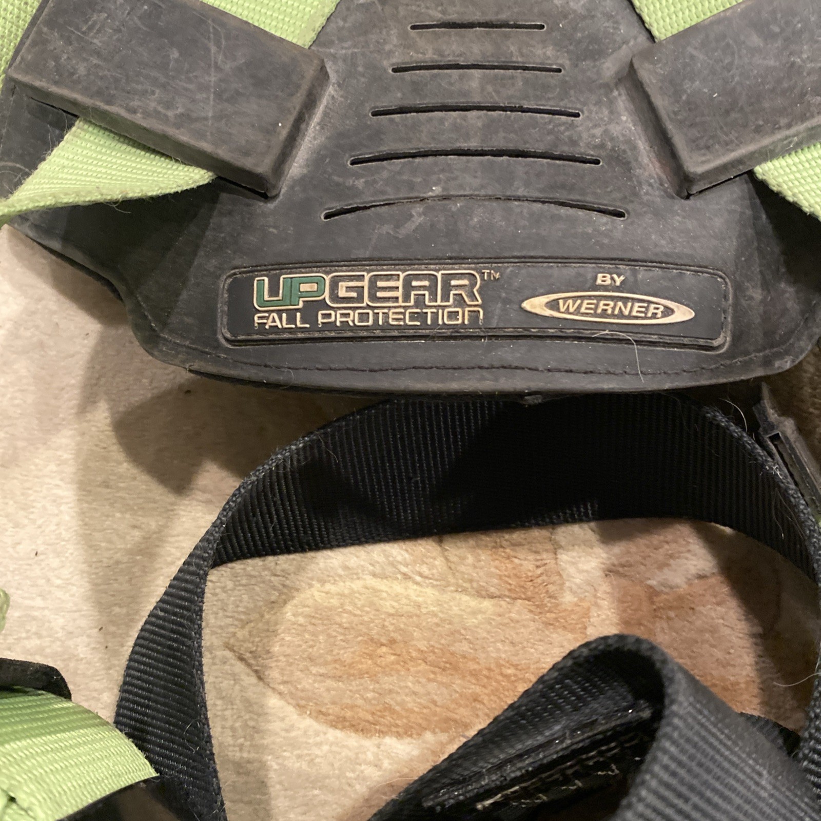 Werner Upgear Fall Protection Harness Easy Wear Universal Fit Green