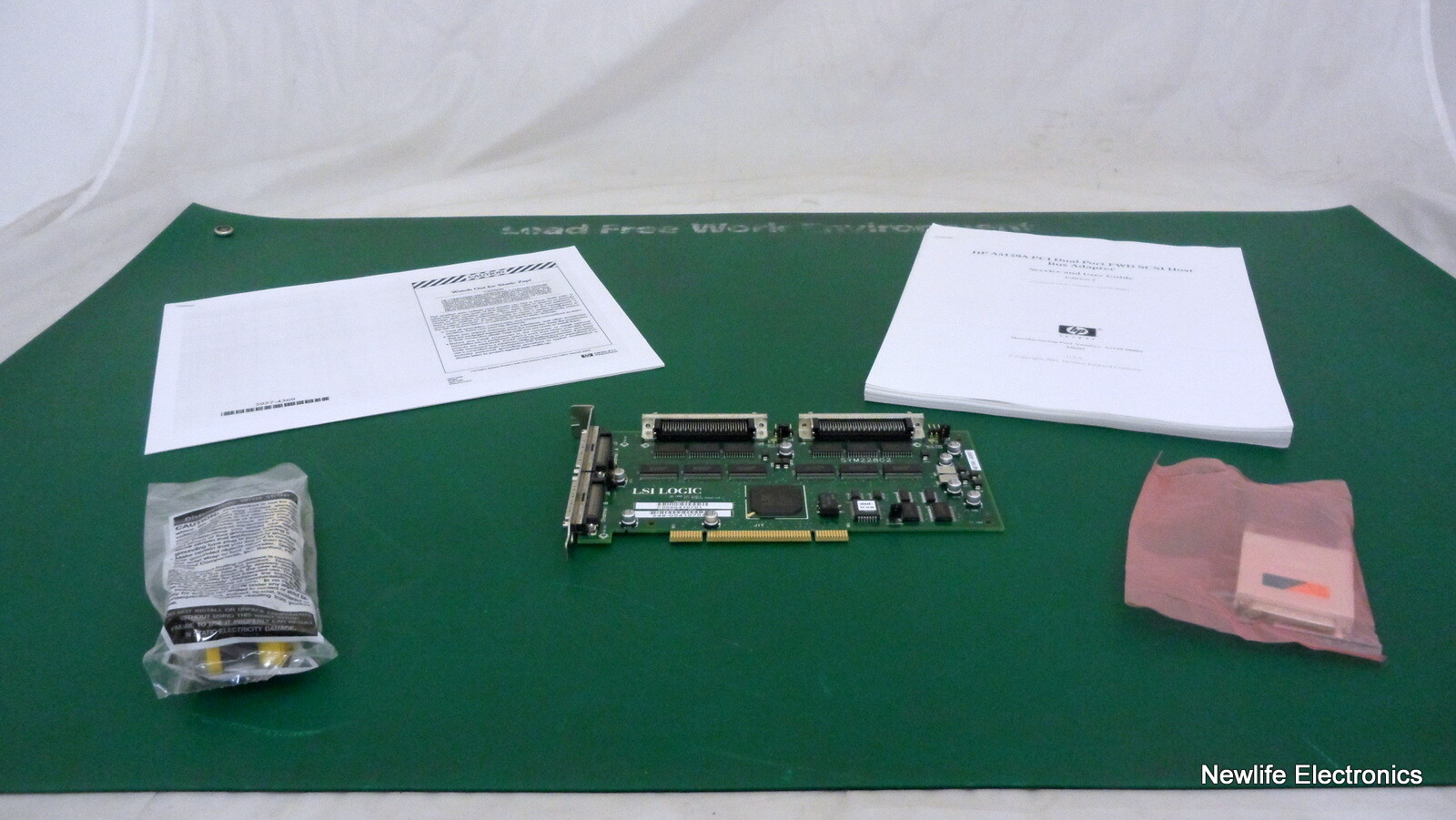 HP A5159-69001 Dual port PCI Fast Wide HVD SCSI-3 Adapter A5159AR
