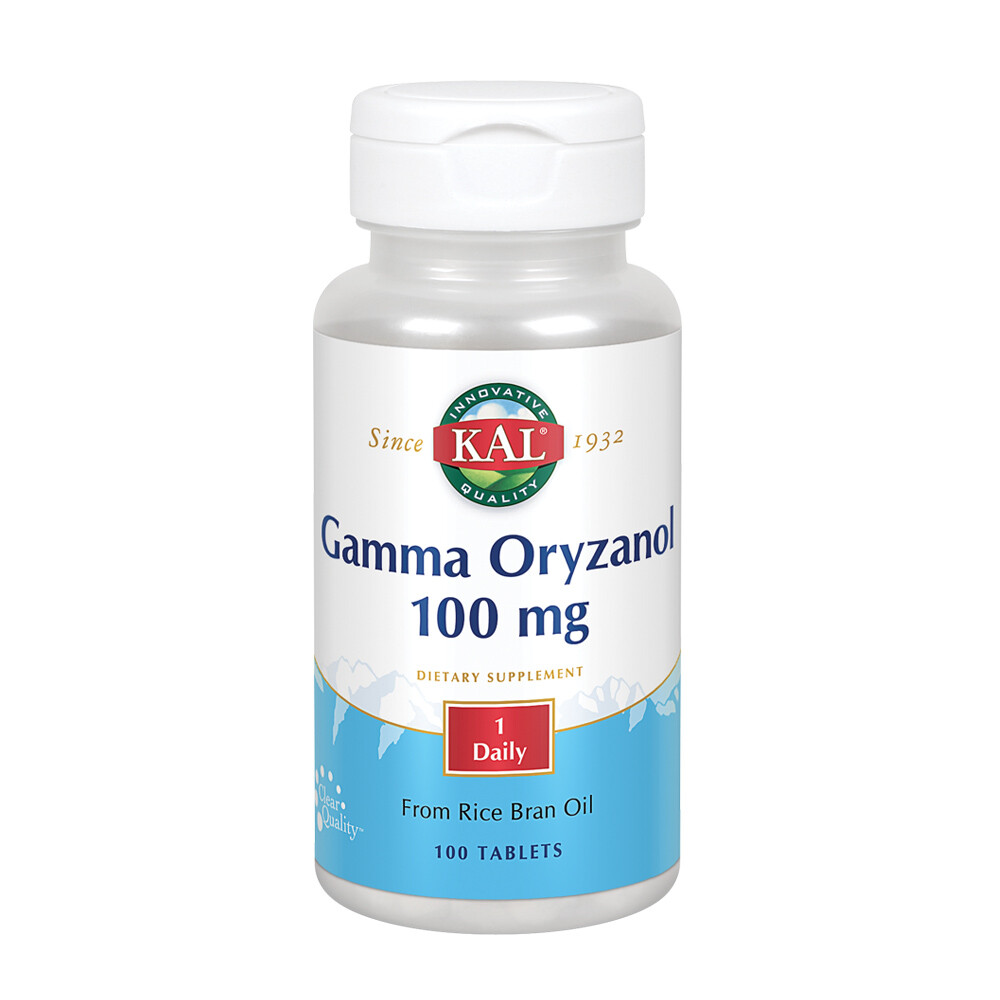 KAL Gamma Oryzanol 100 mg | Powerful Antioxidant for Healthy Aging, Exercise &