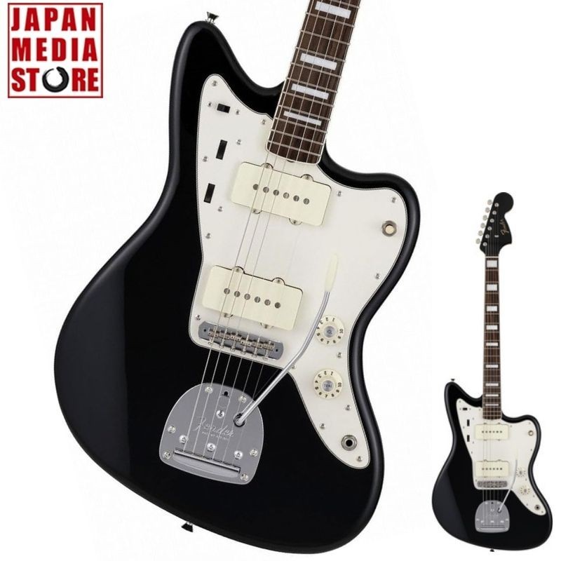 Fender Made in Japan Traditional Late 60s Jazzmaster Black Electric Guitar NEW