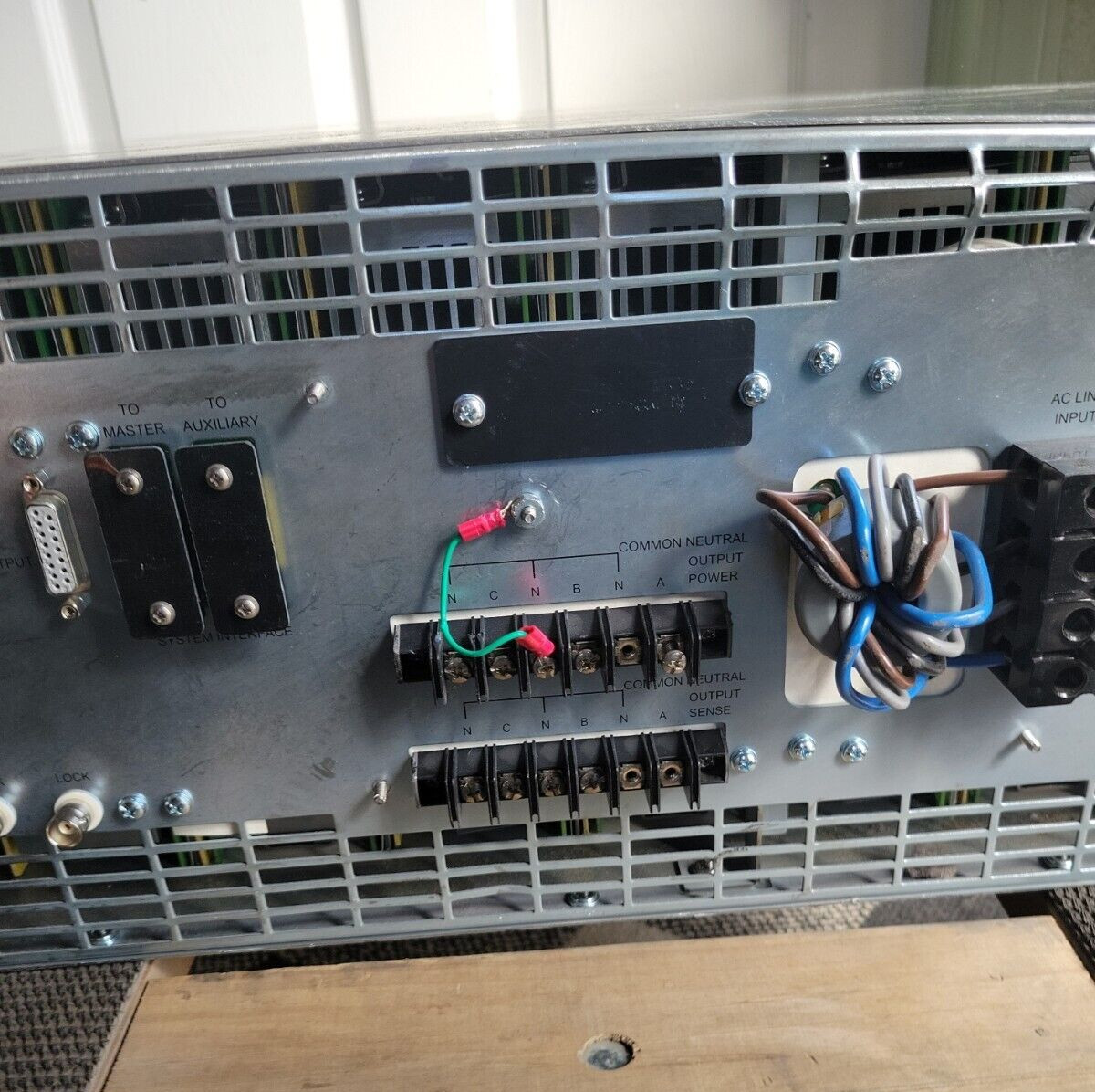 California Instuments CSW5550 - PROGRAMMABLE AC/DC POWER SOURCE