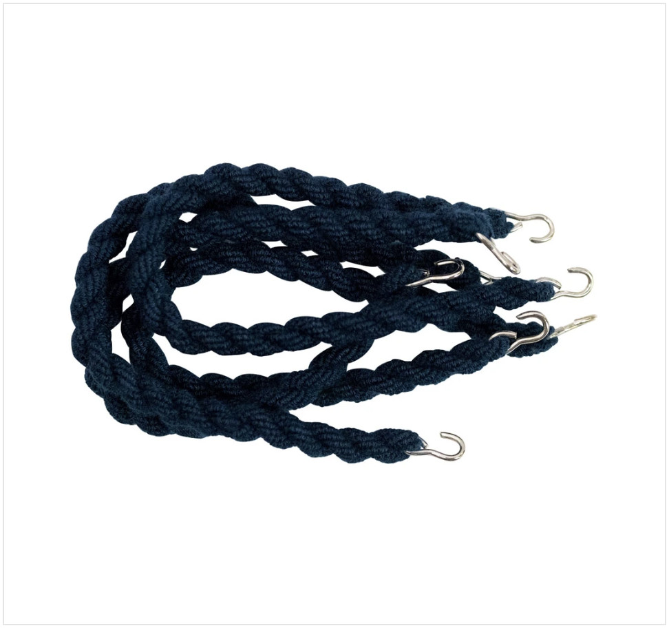 GENUINE U.S. ARMED FORCES BOOT BANDS: TROUSER BLOUSERS - NWU BLUE ELASTIC