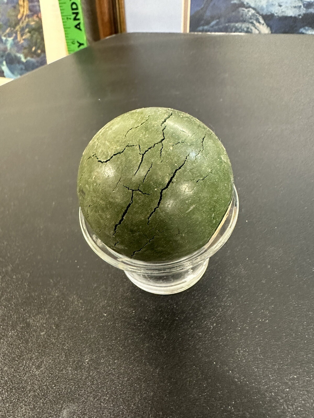 Vintage Clay Brunswick Billiard Ball - 5