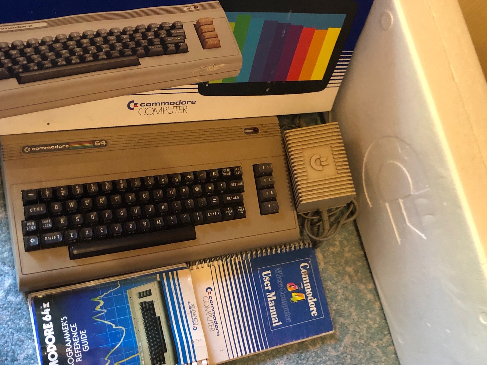 Commodore 64 Family Pack, Original Boxes, Very Good Condition + Printer