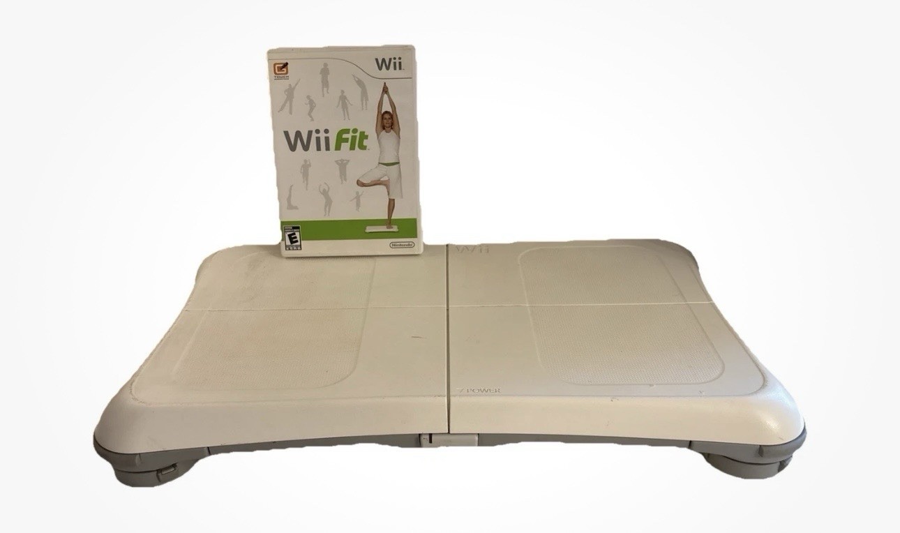 Nintendo Wii Fit Balance Board + Wii Fit Game Bluetooth NTSC-U/C US/Canada