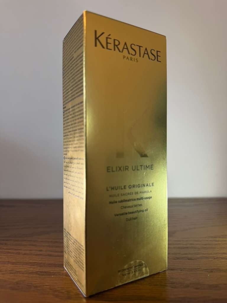 Kerastase Elixir Ultime L'Huile Originale Hair Oil 3.4oz/100ml NEW IN BOX