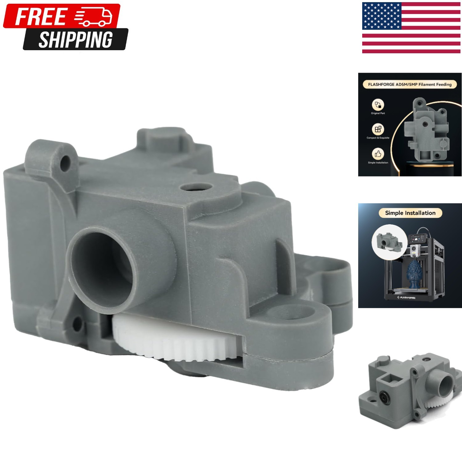 Official  Filament Feeding Assembly for Flashforge Adventurer 5M and Pro