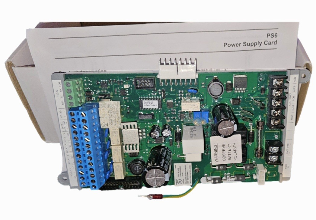   Edwards EST PS6 Power Supply Card