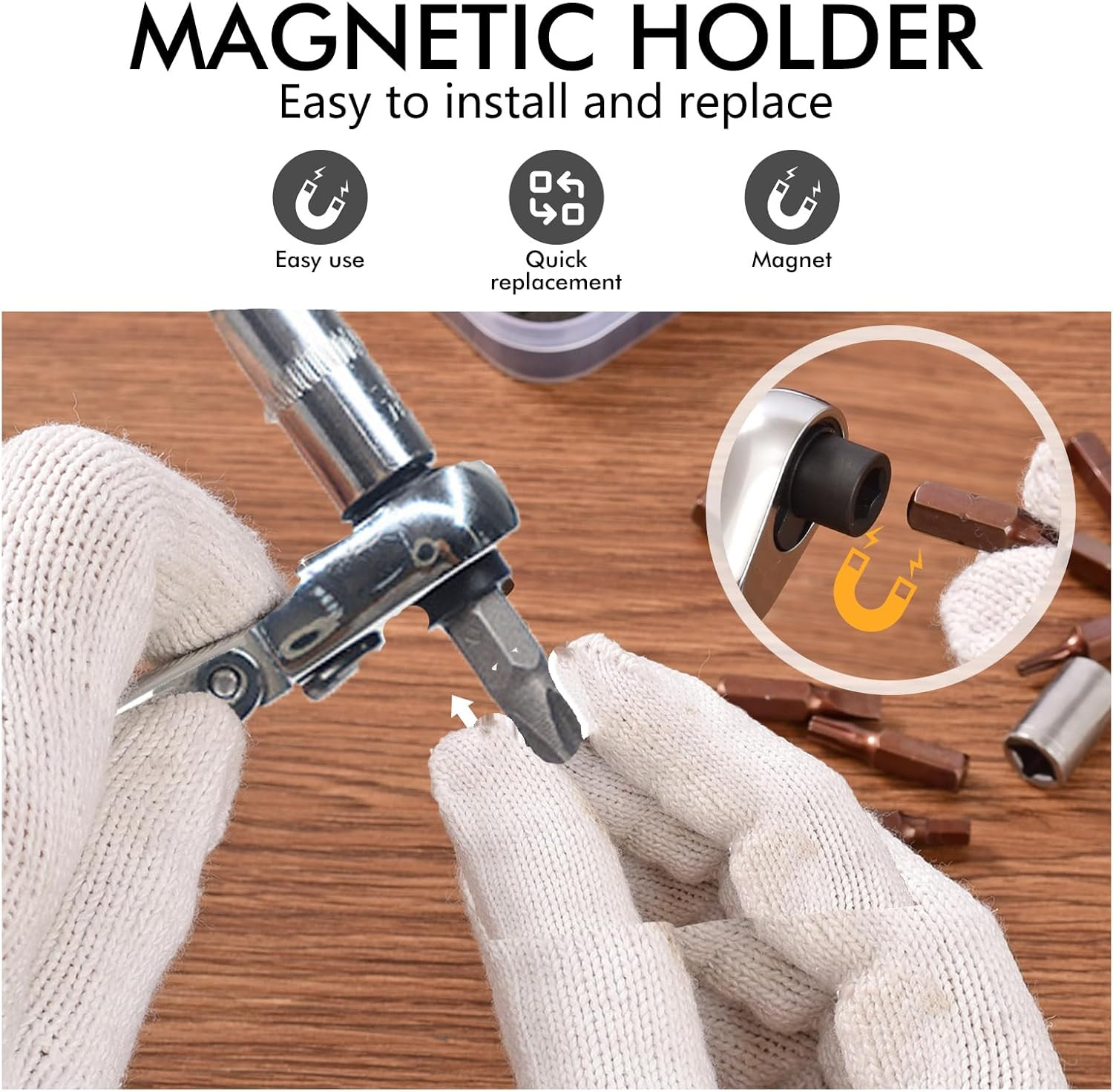 Mini Ratchet Set, Right Angle Screwdriver Set with 1/4 Mini Flex Ratchet Wrench