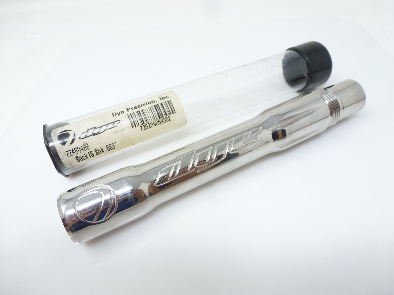 RARE DYE BOOMSTICK STAINLESS STEEL BARREL BACK SHOCKER SFT THREAD SHOE BOX  4X4