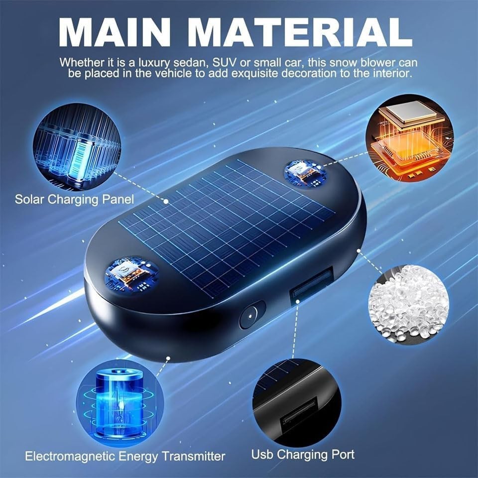 4 Pcs Electromagnetic Anti-freezing Device,electromagnetic Car Snow Removal