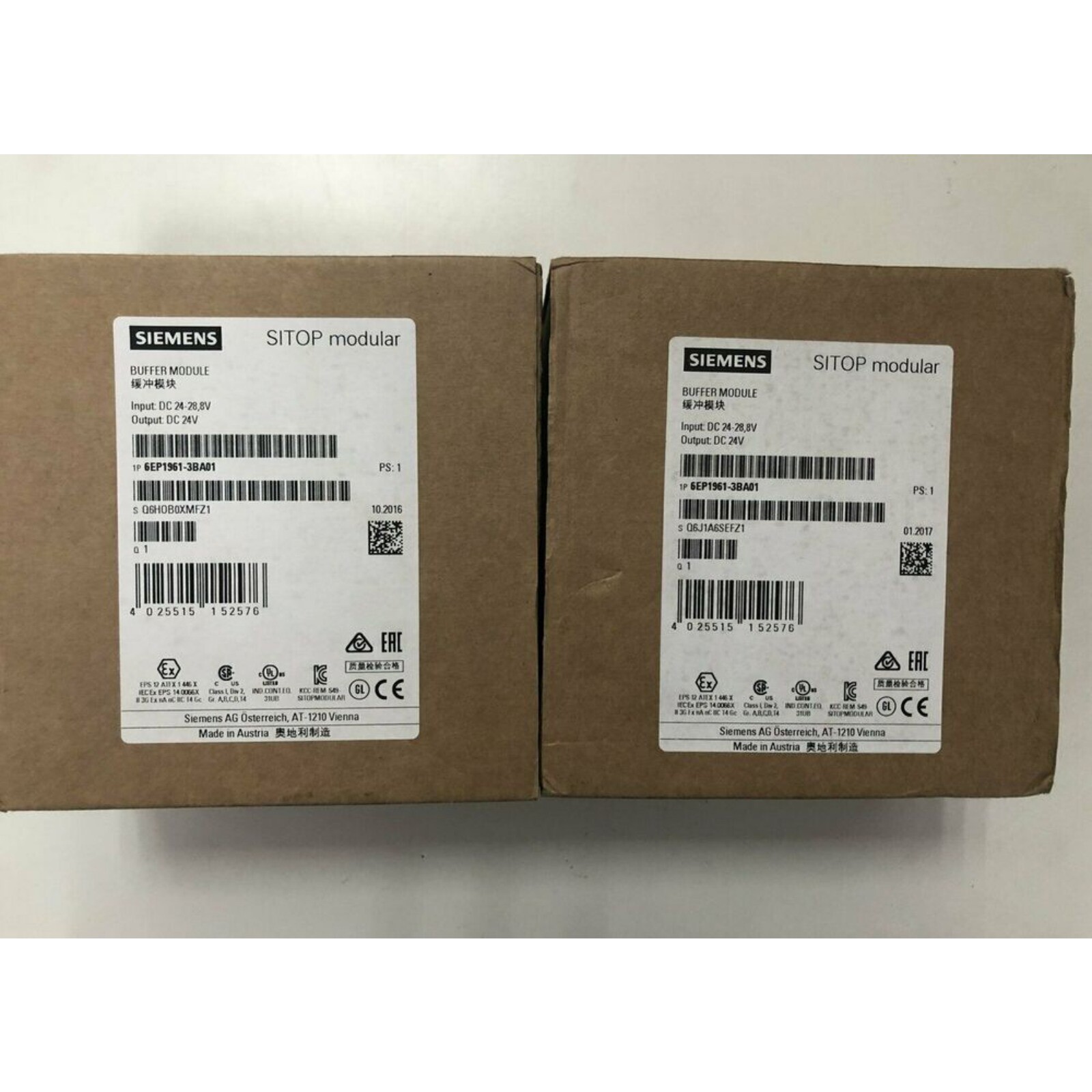 1PC New Siemens 6EP1961-3BA01 SITOP Modular Buffer Module Expedited Shipping