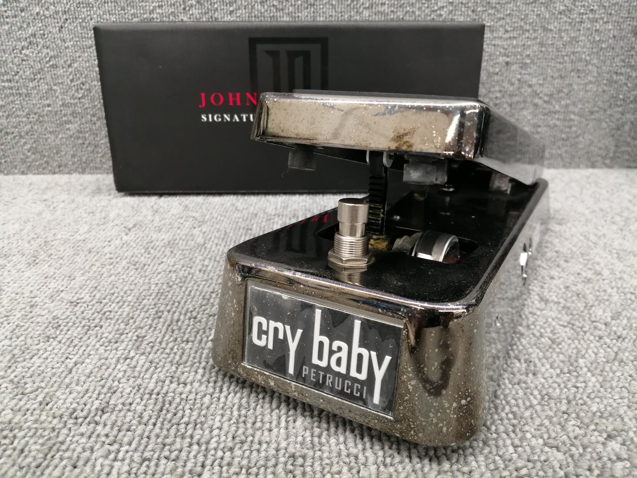 DUNLOP JP95 John Petrucci Signature Cry Baby Wah Guitar Pedal Tested TMB02 3.5