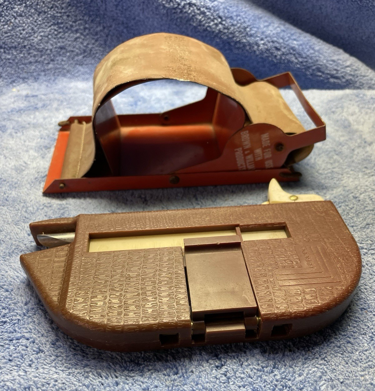 VTG Brown & Williamson Tobacco Corp Cigarette Roller & Cigarette Maker Lot of 2