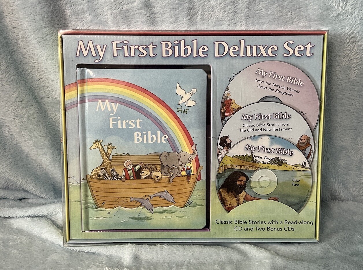 My First Bible Box Set With Book & Read Along CD & 2 Bonus CDs