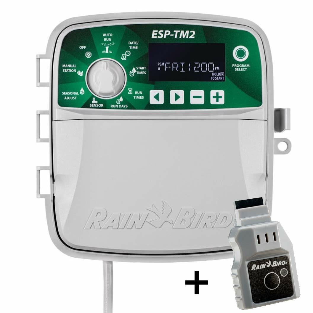 Rain Bird ESP-TM2-6 Zone Controller & Lnk Wifi Module Apple Android Alexa App