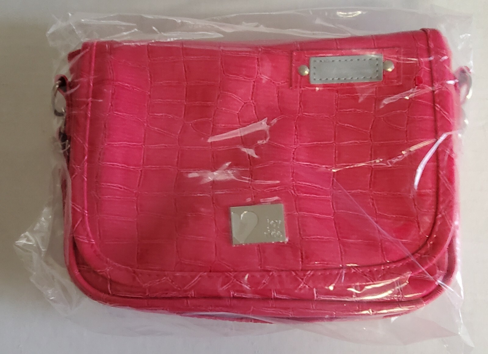 Joy Rider Tour De Joy Hot Pink Reflective Bicycle Handlebar Bag Purse Pouch New