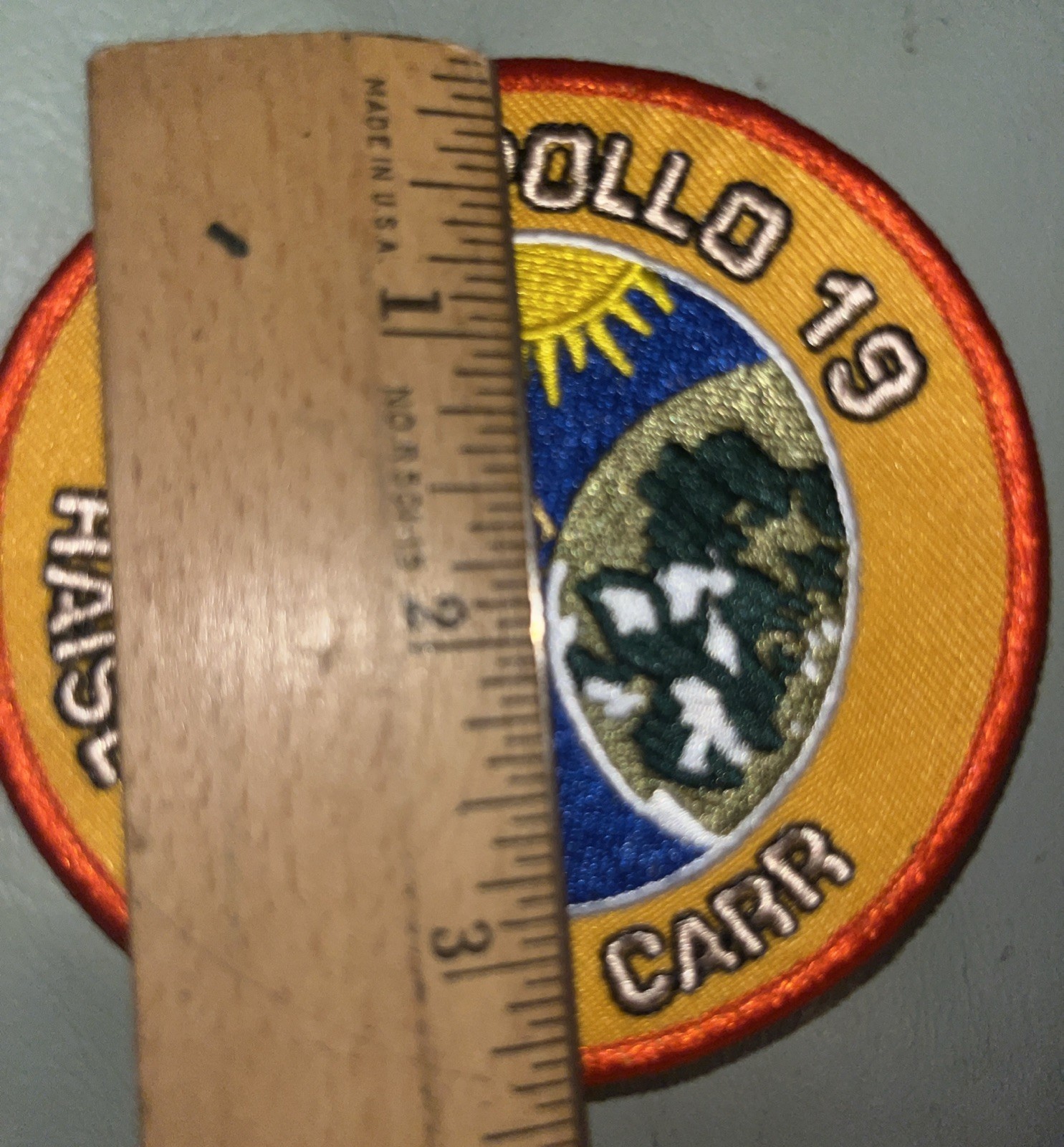 APOLLO 19 - Cancelled flight - PATCH - NASA19